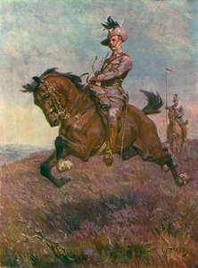 Oficial y soldado de los Lanceros de Nueva Gales del Sur, Guerra de los Bóeres, Sudáfrica de William T. Maud